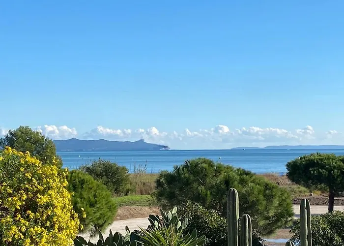 T3 Vue Mer Et Iles D Or, A 50M De La Plage
